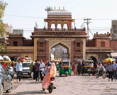Sandar Market Girdikot, old town of Jodhpur, Rajasthan, India