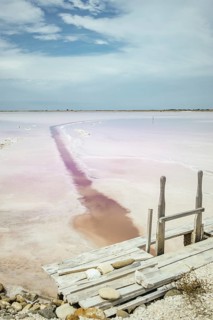 Saltworks, Salin-de-Giraud, Bouches-du-Rhône, Arles, France