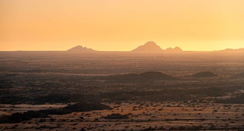 Sunset, Hills, Pontok Mountains, Desert, Dry landscape at Spitzkoppe, Great Spitzkuppe Nature
