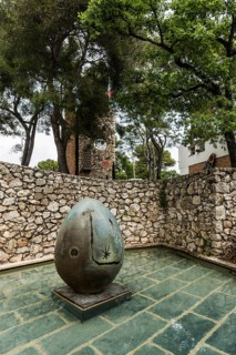 Museum, Fondation Maeght, artist Joan Miro, St. Paul de Vence, Provence Alpes Côte d'Azur, South of