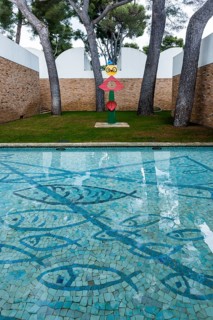 Museum, Fondation Maeght, artist Georges Braque, St. Paul de Vence, Provence Alpes Côte d'Azur,