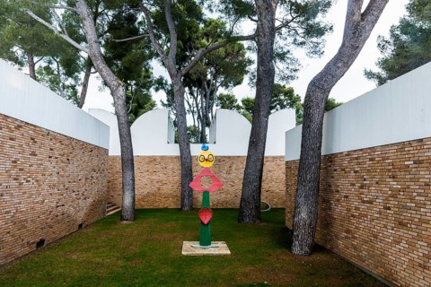 Museum, Fondation Maeght, St. Paul de Vence, Provence Alpes Côte d'Azur, South of France, France