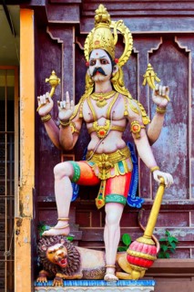 Sri Kailasanathar Swamy Hindu Temple, Dvarapala, Door guard, Colombo, Sri Lanka