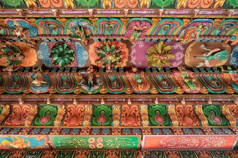 Sri Kailasanathar Swamy Hindu Temple, Ceiling, Colombo, Sri Lanka