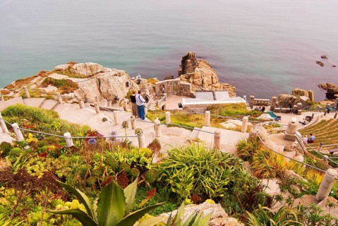 Minack Theatre, spectacular open-air theatre, South England, Cornwall, England, GB