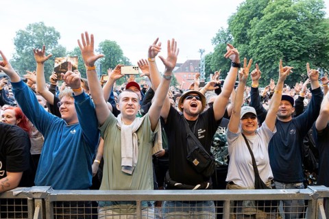 Audience, Cypress Hill, Hip-Hop, Rap, USA, open air at the Citadel Music Festival, 09.07.2025,