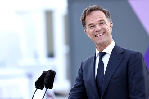 Mark Rutte, NATO Secretary General - Ceremony 70 years of Germany in NATO, Federal Ministry of