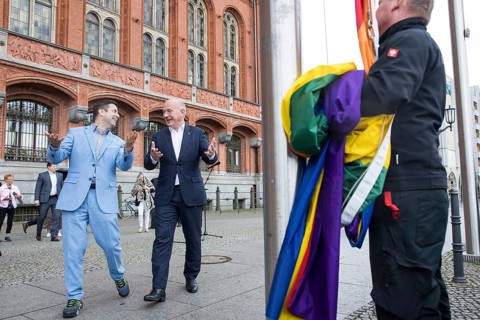 Kai Wegner (Governing Mayor of Berlin) and Florian Winkler-Schwarz, Managing Director of the