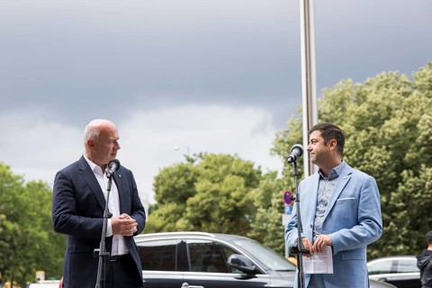 Kai Wegner (Governing Mayor of Berlin) and Florian Winkler-Schwarz, Managing Director of the