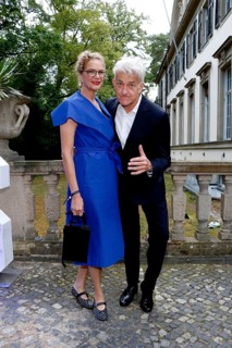 Dominic Raacke and Alexandra Rohleder at the Cocktail Prolongé for the Semi-Final Round of Judging