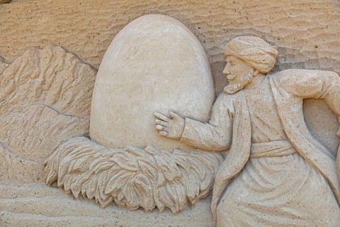 Detail, Sinbad the Sailor by Tsagaan Munk Erdene and Uuganaa Enkhtaivan from Mongolia, Sandwelt,