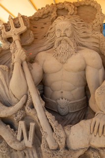 Poseidon, the god of the sea by Zsolt M.Toth from Hungary, Sandwelt, Warnemünde, Rostock,
