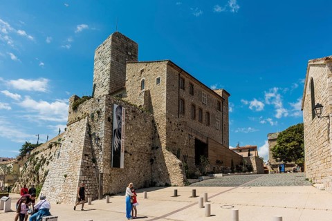 Museum, Musée Picasso, Antibes, Provence Alpes Côte d'Azur, South of France, France