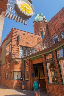 Paula-Becker-Modersohn-Haus, Böttcherstrasse, cultural monument in the historic city centre, art