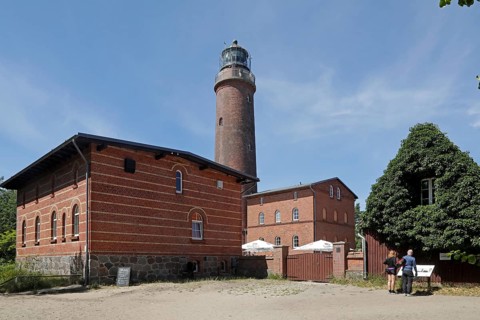 Lighthouse, Darßer Ort, Born a. Darß, National Park Vorpommersche Boddenlandschaft,