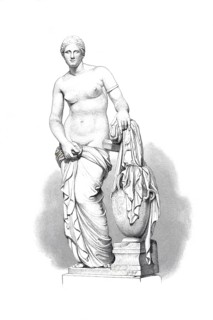 Venus, the Roman goddess of love, erotic desire and beauty, Vatican Museum, Rome, Italy,