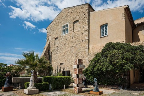 Museum, Musée Picasso, Antibes, Provence Alpes Côte d'Azur, South of France, France