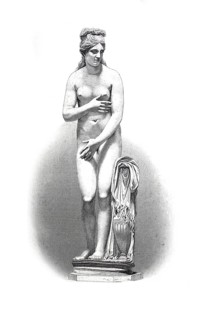 Statue of Venus, Roman goddess of love, erotic desire and beauty, Capitol, Rome, Italy, Historical,