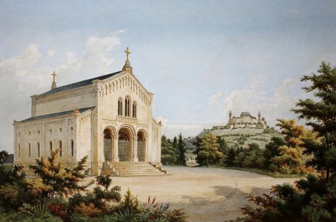 Ducal Mauoleum, burial place of the Dukes of Saxe-Coburg and Gotha and their families, c. 1860,