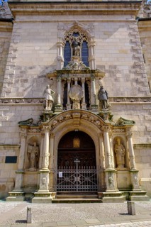High Priest Aaron, Prophet Aaron, Portal, Church Beatae Mariae Virginis, Wolfenbüttel, Lower