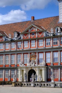 Facade, Princely Residence Palace, Palace, Palace Square, Wolfenbüttel, Lower Saxony, Germany