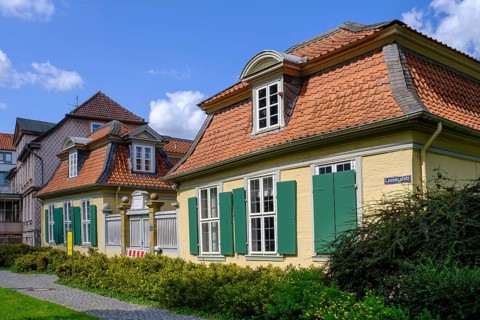 Lessing House, Gotthold Ephraim Lessing, Wolfenbüttel, Lower Saxony, Germany