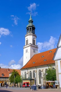 Church of St. Mary on the Celle Stechbahn, Celle, Lüneburg Heath, Lower Saxony, Germany