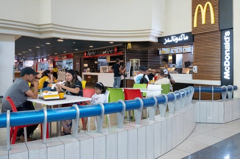McDonalds Restaurant, Abu Dhabi, United Arab Emirates