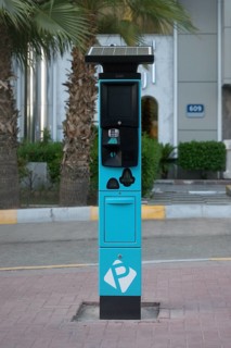 Parking meter, Abu Dhabi, United Arab Emirates
