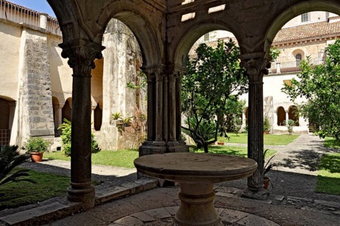 Fountain loggia, monks' washroom in the cloister, interior, Gothic basilica of the Cistercian abbey