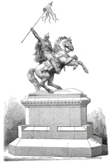 Equestrian statue of William the Conqueror, (1027/28-1087), Duke of Normandy and from 1066 King of