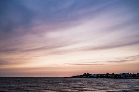 Sunset over Fouras, Fouras-les-Bains, Charente-Maritime, Nouvelle-Aquitaine, France