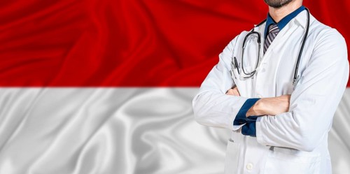 Monaco national health system. Monaco health and medical insurance concept