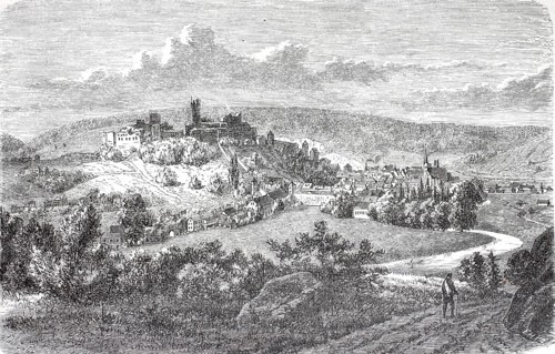 Pappenheim in the AltmÃ¼hl Valley around 1870, District of WeiÃŸenburg-Gunzenhausen, Middle