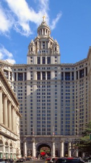 David N. Dinkins Municipal Building, municipal administration building in the borough of Manhattan,