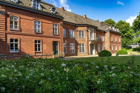 The Prinzenhaus in Plön Castle Park, Schleswig-Holstein, Germany