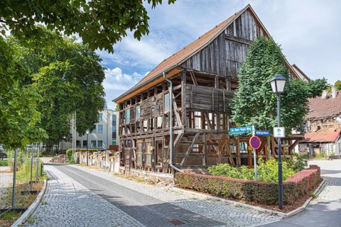 MÃ¼hlgraben in Ilmenau, Thuringia, Germany