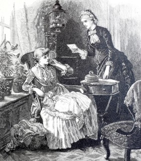 The discovered love letter, mother has found a hidden letter at her daughter's house and wants