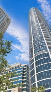 Florida, Fort Lauderdale, Reverwalk condos near Las Olas Boulevard. Luxury property upscale living