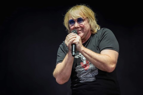 Tobias KÃ¼nzel, singer of the band Die Prinzen at the Berliner Rundfunk 91.4 Open Air in the Berlin