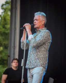 Jens Sembdner, singer of the band Die Prinzen at the Berliner Rundfunk 91.4 Open Air in the Berlin
