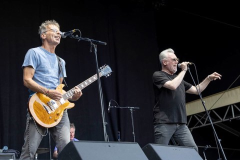 Damian O'Neill and Paul McLoone, from left, The Undertones, punk rock band, Northern Ireland, open