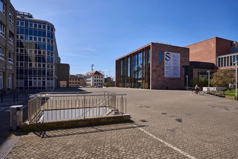 Schauspielhaus Nuremberg, Nuremberg State Theatre, brick architecture, architect Jörg Friedrich,