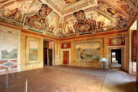 Salone d'Ercole, Hall of Hercules, Roman Mannerist frescoes, Villa d'Este residential palace,