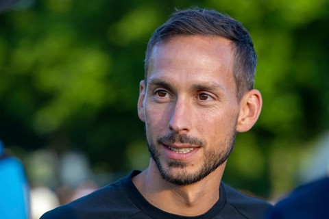 SC KÃ¤fertal against Waldhof Mannheim (test match) ***Picture: Dominik Glawogger, coach of Waldhof