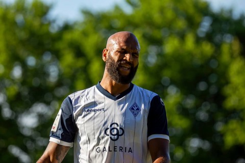 SC KÃ¤fertal against Waldhof Mannheim (test match) ***Picture: Terrence Boyd
