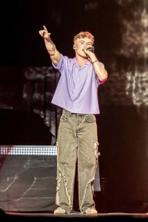 Iggi Kelly, son of Patricia Kelly, live in the Berlin Uber Arena on 03.07.2025