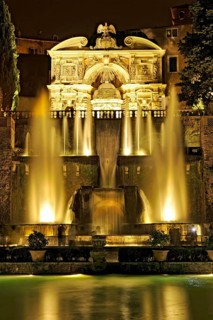 Fish ponds, Neptune Fountain, Fontana di Nettuno, Fountain of the Hydraulic Organ, Fontana