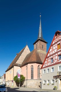Spitalkirche Heilig Geist, Bad Windsheim, Bavaria, Germany
