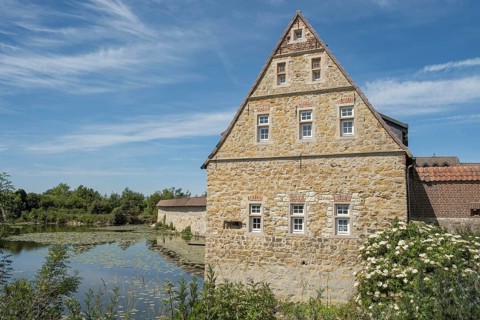 Kakesbeck Castle, LÃ¼dinghausen, MÃ¼nsterland, North Rhine-Westphalia, Germany